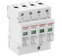 Parafoudre pour tableau électrique 4P - Protection basse tension 40kA - Tension 385V- Indicateur d'état intégré - DZ47Y-40KA