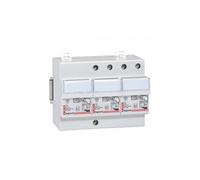 Parafoudre protégé monobloc pour réseau triphasé - Tétrapolaire - 4,5kA