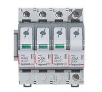 Parafoudre SPD T2 40KA 3P+N NR 4M - Protecteur de surcharge pour alimentation 412247