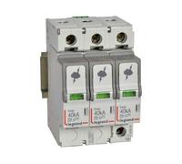 Parafoudre type T2 Imax 40kA/pôle - 3P 440 V~ (IT) - 3 modules