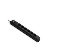 Monster Parafoudre Power - 6 prises AC + 2 USB-A - 840 J - 1,80 m - Noir