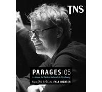 Parages 05 Numéro spécial Falk Richter - Parages - Theatre National De Strasbourg - broché - Revue