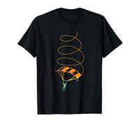 Paraglider Vintage T-Shirt Paragliding Paraglider Spiral T-Shirt
