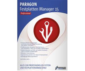 Paragon Hard Disk Manager 15 Professional, version complète, [Téléchargement].