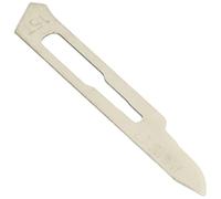 Paragon - Lames de Bistouri Usage Unique, stériles, taille No. 15, acier inoxydable, stérilisé aux rayons gamma, paquet de 100 lames en sachets individuels