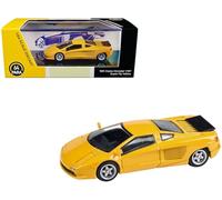 Paragon PA-55484 1991 Cizeta V16T Super Fly 1-64 Diecast Voiture miniature Jaune