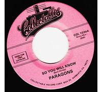 PARAGONS : SO YOU WILL KNOW / DON'T CRY BABY - 7"/45 rpm
