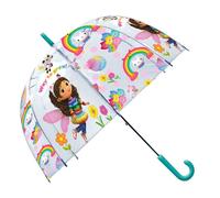 PARAGUAS MANUAL LA CASA DE MUÑECAS DE GABBY 46CM EUROMIC 033708901