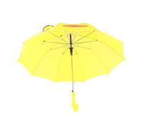 Paraguas pour les Beaux Animaux Caricature Light Girl Animal Fonctionnement pour un Llover Transparent, Premium Premium Place Steel (1 paquet) (YELLOW)