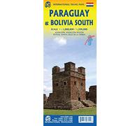 Carte de voyage - Paraguay & Bolivie Sud | ITM
