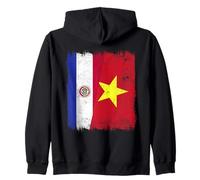 Paraguay Vietnam Demi-Drapeau Histoire du Vietnam Sweat à Capuche