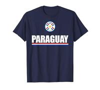 Paraguayan Football Souvenirs Bandera de Paraguay Triband T-Shirt
