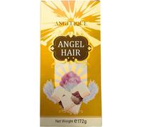 Parahon Luxueux cheveux d'ange en chocolat de Dubaï avec centre en barbe à papa - Cadeau de dessert fait main rose et blanc : parfait cadeau de vacances/Noël, anniversaire, fête prénatale et friandise