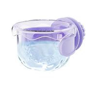 Parakeet Feeder, Bird Feeder for Cage, Drinking Parrot Macaw Cockatiel Outdoor, Portable Anti-Spill Dish for Feeding, Aviary Garden Travel Carrier