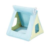 Parakeet Nest Box, Cozy Hanging Bird Hammock, Four-Season Plush Parrot House, 6.69x6.3x5.91 inch Warm Sleeping Bed Cage for Budgies, Cockatiels, Lovebirds, Finches