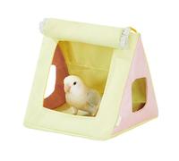 Parakeet Nest, Cozy Hammock Bed, Soft Hanging, Four Season Parrot House, 17x16x15cm/6.69x6.3x5.91 inches, Warm Shelter for Bird Cages in Home, Pet Room, Bedroom, Café