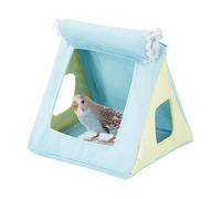 Parakeet Nest, Hammock Bird Cages, 6.69 x 6.3 in Four Seasons Shelter Design, Parrot House Accessory, Ideal for Home Pet Room and Nature Environment Concept