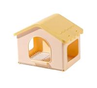 Parakeet Nesting Box - Comfortable Retractable Design With Soft Pad, 3-Way Access Bird Tent, Warm Hideaway Parrot House, Multi-Purpose For Breeding Sleeping Playing Perching