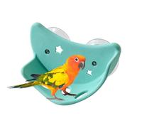 Parakeet Perch Toy - Hollow Out Climbing Stand, Suction Cup Bird Accessory | Bird Climbing Perch - Hollow Toy for Parakeet Play | Suction Cup Design, Interactive Cage Exercise Accessory