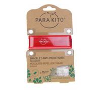 Para'kito Bracelet Anti Moustique Naturel Rouge