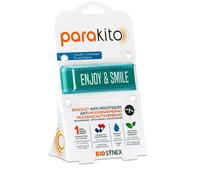 Parakito Bracelet anti-moustique rechargeable Adultes Enjoy & Smile Blau 1 pc(s)
