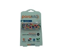 PARAKITO Bracelet Anti-Moustiques Rechargeable Fleur adulte