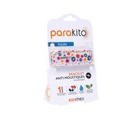 PARAKITO Bracelet Anti-Moustiques Rechargeable Fleur adulte