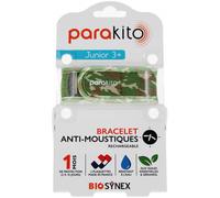 Parakito Bracelet Anti-Moustique Rechargeable Junior Camouflage 1 Pièce