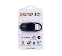 Parakito Clip Anti-Moustiques Noir Rechargeable