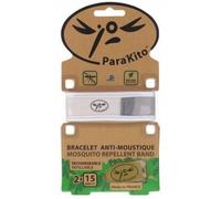 Parakito Color Bracelet Anti-Moustiques Blanc + 2 Pastilles