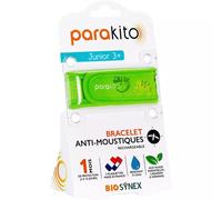 Parakito Junior 3+ Bracelet Anti-Moustiques Rechargeable