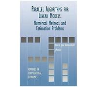 Parallel Algorithms For Linear Models
