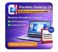 Parallels Desktop 26 Pro Licence À Vie - Performance Max Cpu/Ram Illimités - Pour Mac Intel & Puce M1/M2/M3