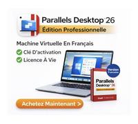 Parallels Desktop Professionnel Licence À Vie Perpétuelle Compatible Mac Activation Rapide Version Française