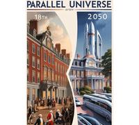 Parallelwelten: Paralleluniversum vom 18. Jahrhundert bis zum Jahr 2050: Ein Blick in die Zukunft: Die faszinierende Entwicklung von Parallelwelten ... vom 18. Jahrhundert bis zum Jahr 2050