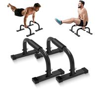 Parallettes Calisthenics, Barres de Parallettes de Gymnastique, 10.2 in High 300Kg/661lbs Weight Parallettes Push Up Bars pour L-Sit/Dip Bar/Équipement de Musculation/Entraînement Exercice de Fitness