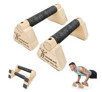 Parallettes Push Up Bars en bois, barres de pompes pour entraînement à la main, mini pompes à poignée pour homme