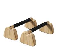 Parallettes Support de pompes, barres simples et parallèles en bois, support inversé, équipement musculation massif(30cm)