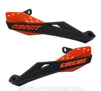 Paramanos Circuit Fenix Nylon Noir-Orange Pour Moto Pièces Accessoires