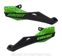 Paramanos Circuit Fenix Nylon Noir-Vert Pour Moto Repuestos Accessoires Pièces