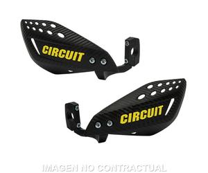 Paramanos Circuit Vector Carbone Jaune Pour Moto Rechanges Accessoires Pièces