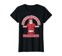 Paramédic préféré du Père Noël - Noël ambulancier Amusant T-Shirt Graphique avec Valeur