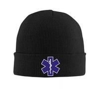 Paramedic Star of Life Casquettes Tricotées Femmes Hommes Skullies Bonnets Automne Hiver Chapeau Acrylique EMT Urgence Hip Hop Melon Cap