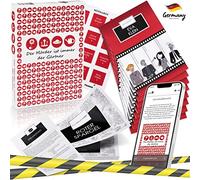 Parameter B - Le meurtrier est Toujours Le Jardinier - dîner de Crime pour 4 Personnes - dîner de Crime passionnant pour la Maison - Jeu de Crime - preuves réalistes