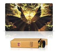 Paramint Admonition Angel (Bords Cousus) - Tapis de Jeu MTG par Anato Finnstark - Compatible avec Les Tapis de Jeu Magic: The Gathering - Jouez à MTG, Yugioh, TCG - Designs Originaux
