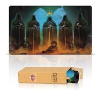 Paramint Amon Sûl (Bords Cousus) - Tapis de Jeu Le Seigneur des Anneaux - Compatible avec Les Tapis de Jeu Magic: The Gathering - Jouez à MTG, Yugioh, TCG - Designs Originaux