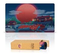Paramint Blood Moon Shinto Anime - Tapis de Jeu MTG (Bords Cousus) Compatible avec Magic: The Gathering - Pour MTG, Yugioh, TCG - Designs Originaux