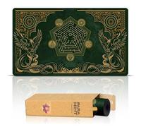 Paramint Emerald Phoenix (Bords Cousus) - Tapis de Jeu MTG - Compatible avec Les Tapis de Jeu Magic: The Gathering - Jouez à MTG, Yugioh, TCG - Tapis de Jeu aux Designs Originaux