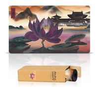 Paramint Light Lotus (Bords Cousus) - Tapis de Jeu MTG - Compatible avec Les Tapis de Jeu Magic: The Gathering - Jouez à MTG, Yugioh, TCG - Tapis de Jeu aux Designs et Accessoires Originaux