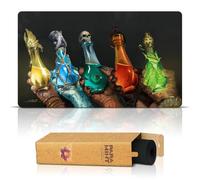 Paramint Mana Potions (Bords Cousus) - Tapis de Jeu MTG par Aaron Miller - Compatible avec Les Tapis de Jeu Magic: The Gathering - Jouez à MTG, Yugioh, TCG - Designs Originaux